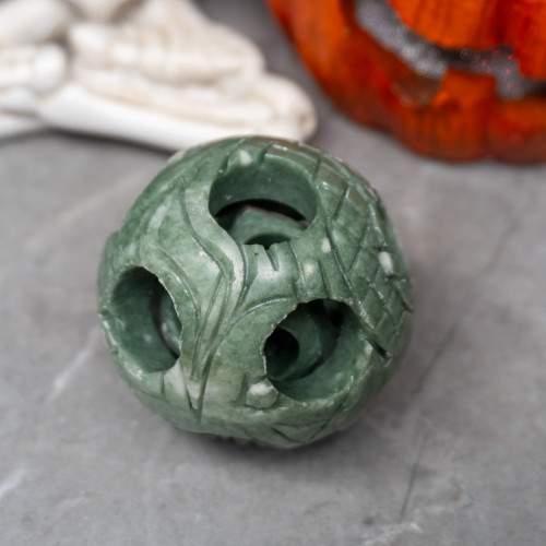 Jade Puzzle Sphere