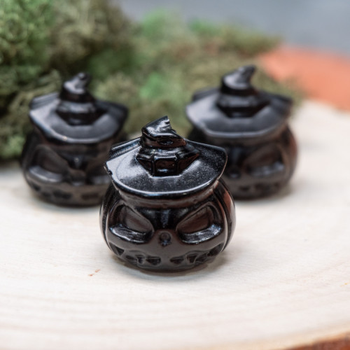 Obsidian Small Jack-o-Lantern