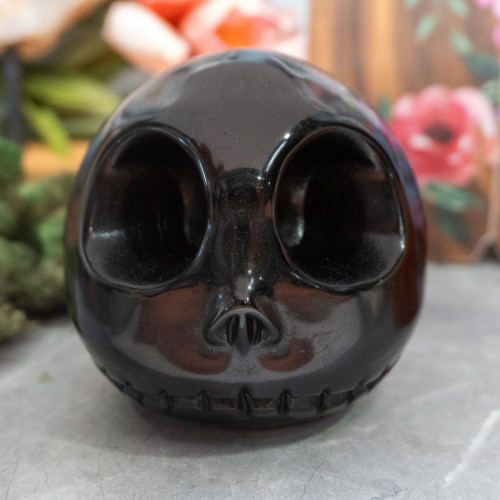 XL Obsidian Jack Skull