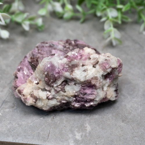 Lepidolite in Aquamarine #5