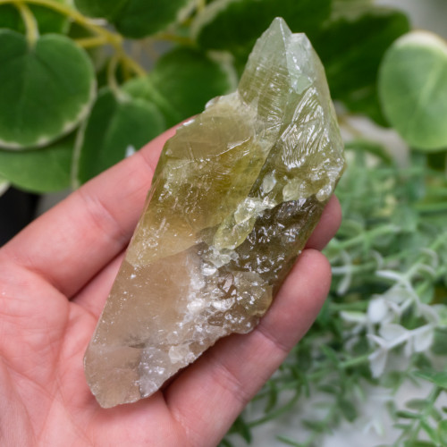 Medium Raw Green Calcite Random