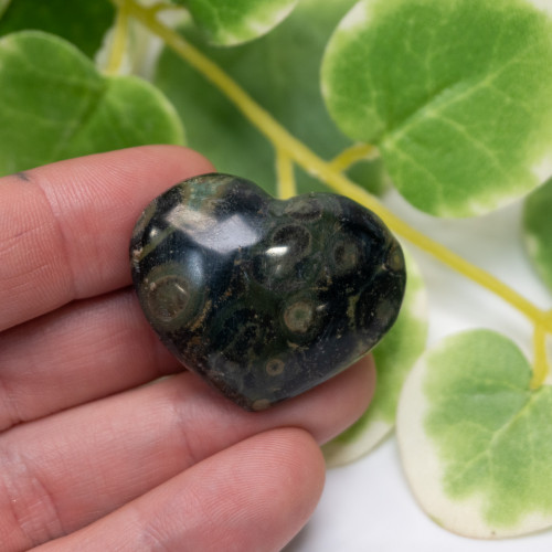 Kambaba Jasper Small Heart