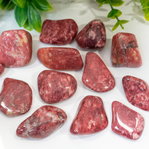 Thulite XL A+ Tumbled