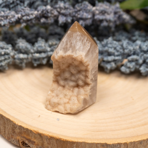 Druzy Quartz Tower #1
