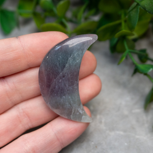 Fluorite Crescent Moon