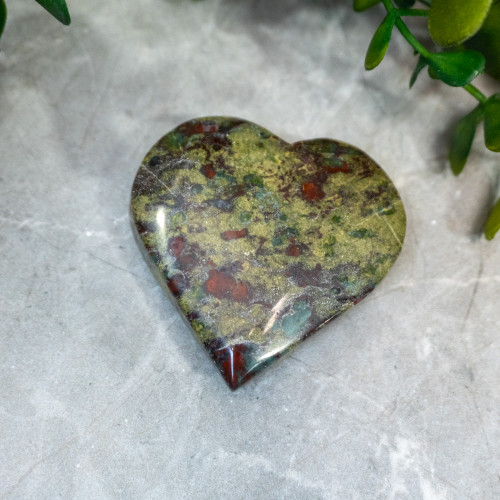 Dragon Stone Medium Heart