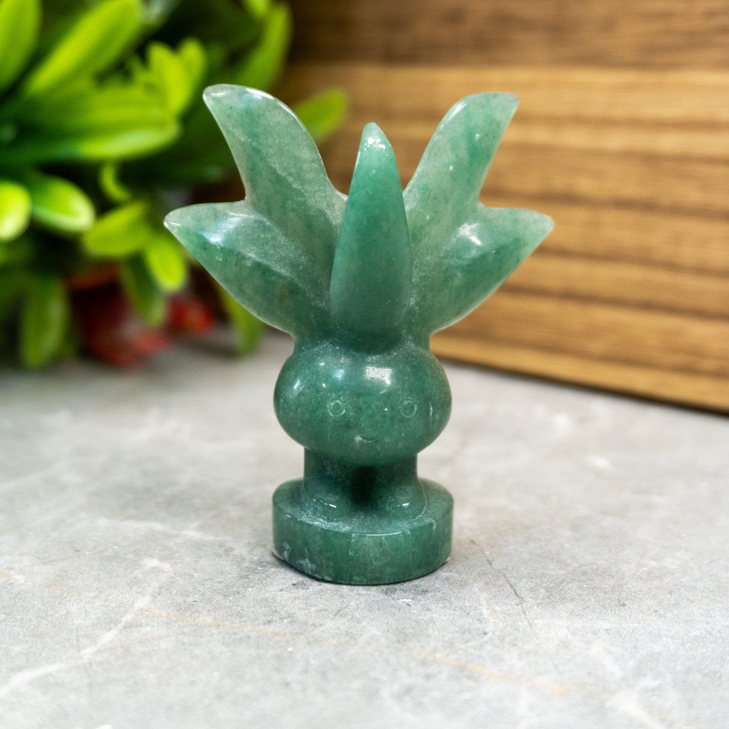 Pokémon Chikorita green aventurine jade buy