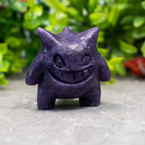 Lepidolite Gengar