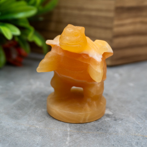 Orange Calcite Blastoise