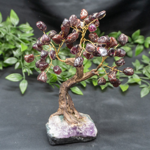 XL Garnet Crystal Tree