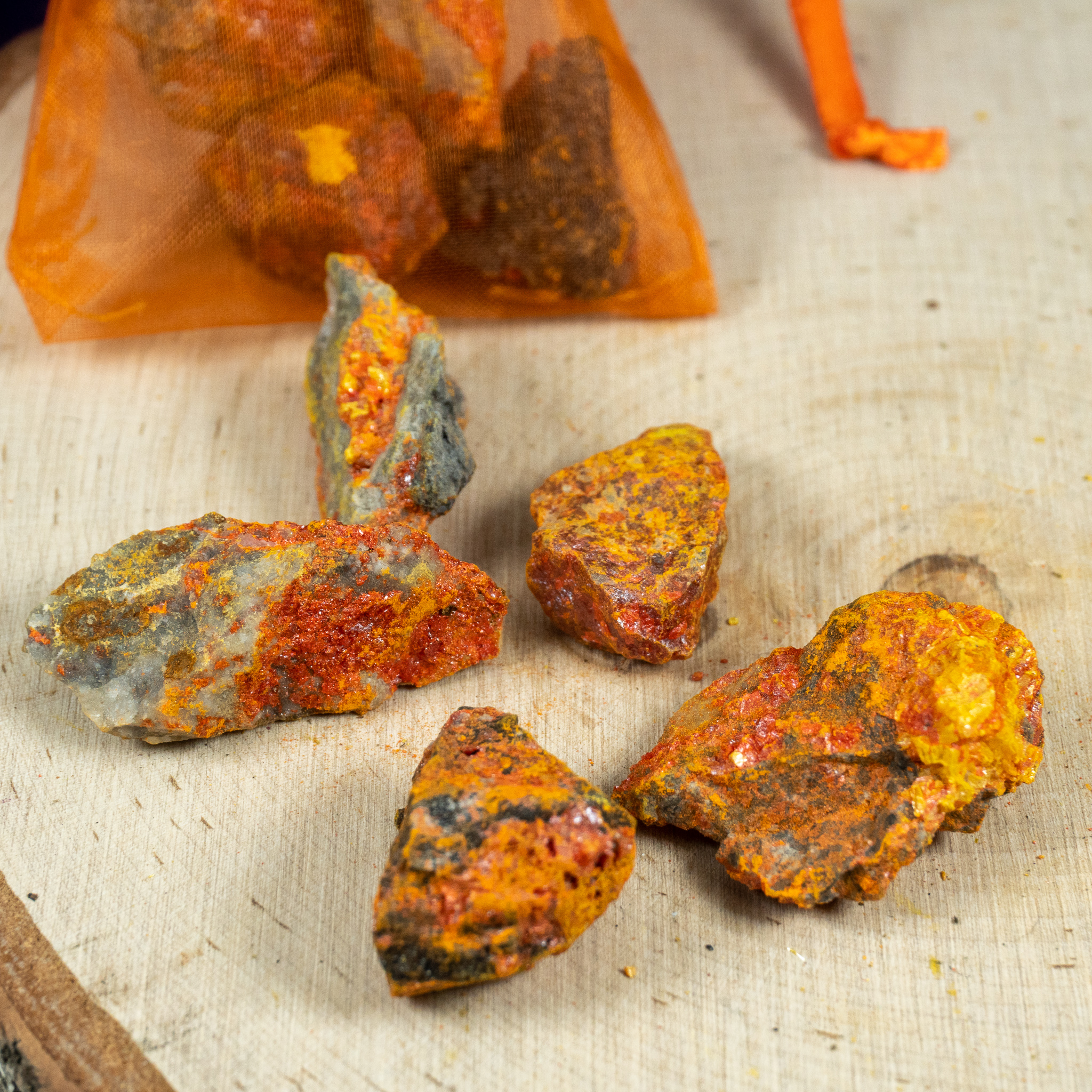 Raw Orpiment Satchel