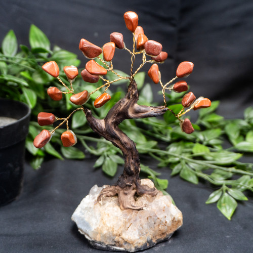 Medium Red Jasper Crystal Tree
