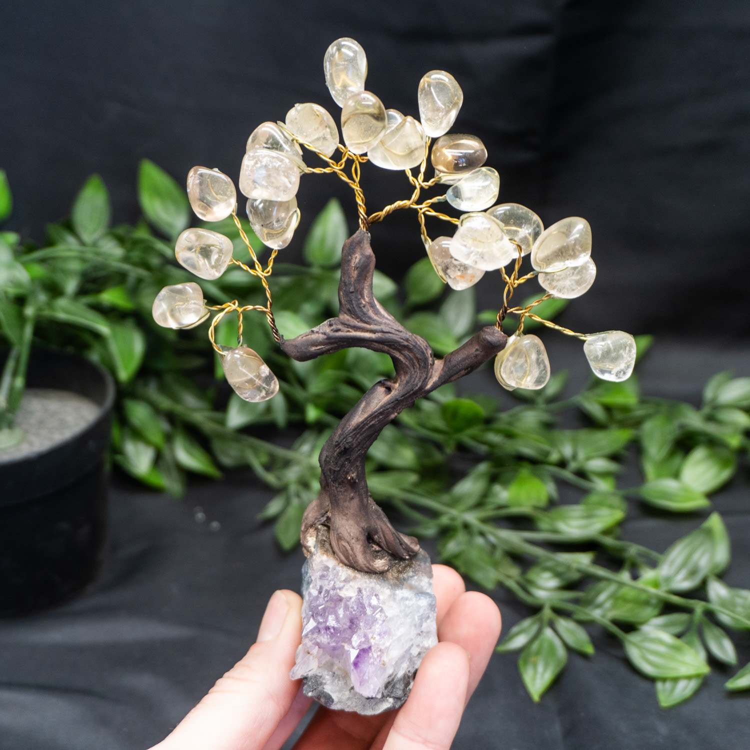 Medium Smoky Quartz Tree - The Crystal Council