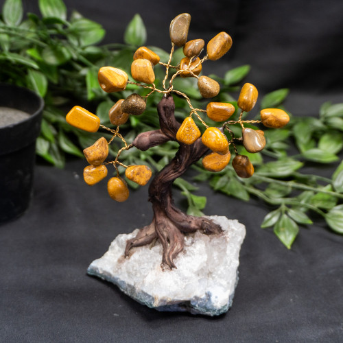 Medium Yellow Jasper Crystal Tree
