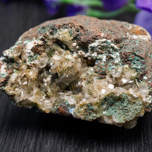 Heulandite on Stilbite #8