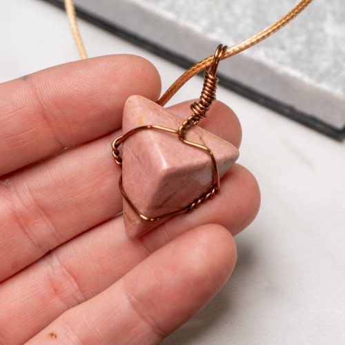 Rhodonite Wire Wrap #2