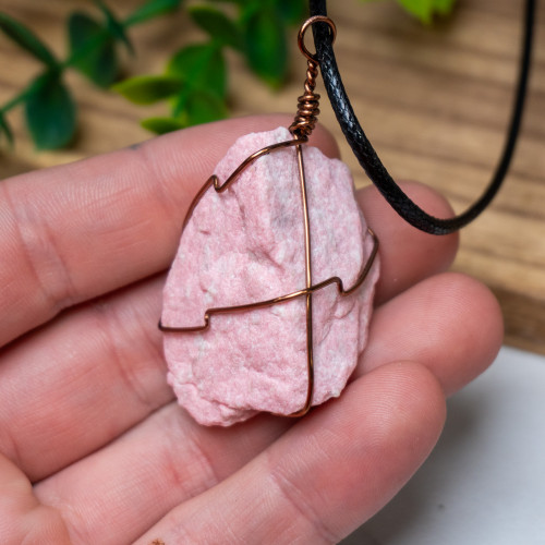 Raw Thulite Wire Wrap