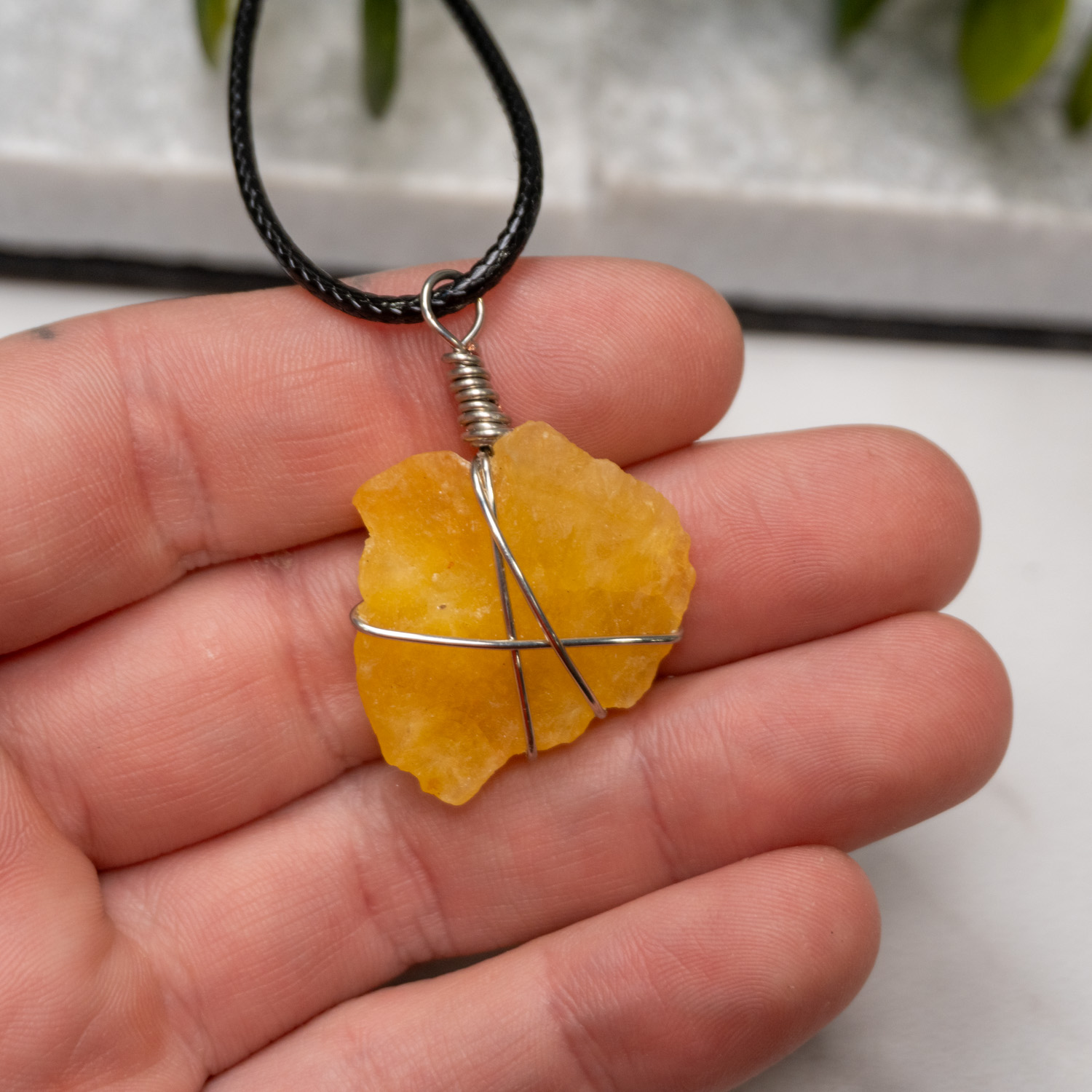 Brucite Wire Wrap #1 - The Crystal Council