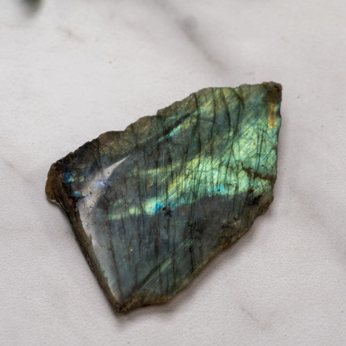 Labradorite Half Polished #7