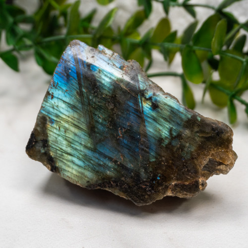 Labradorite Half Polished #3
