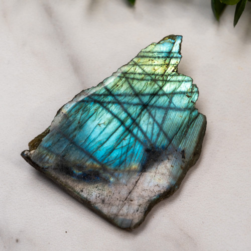 Labradorite Half Polished #2