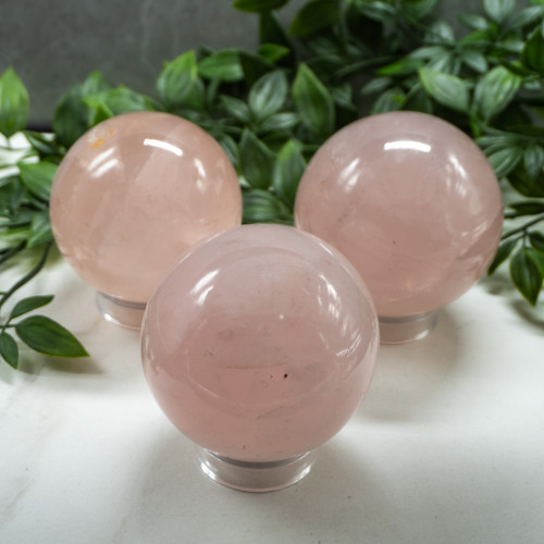 Rose Quartz Large Sphere