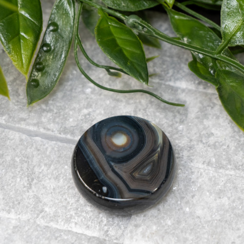 Black Agate Polished #1