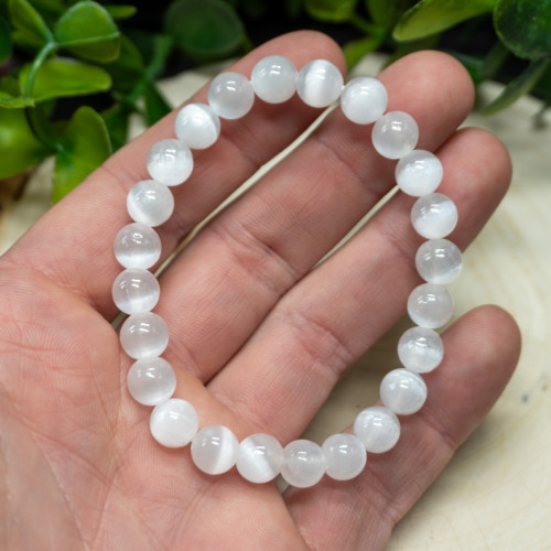 Selenite Bracelet 8mm