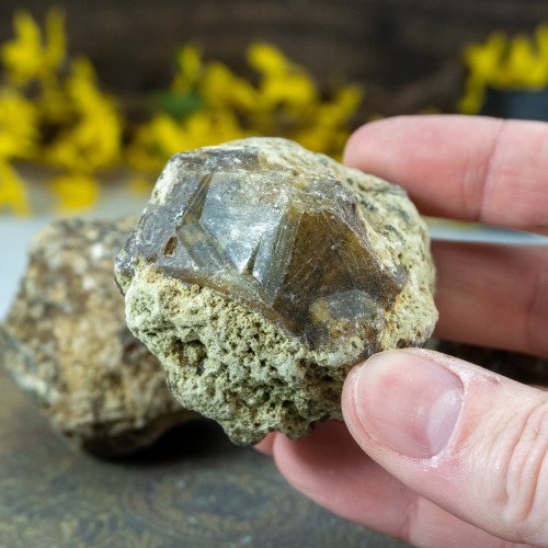 Raw Large Green Grossular The Crystal Council