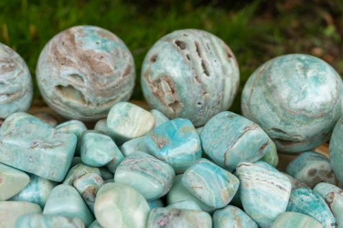 Caribbean Blue Calcite