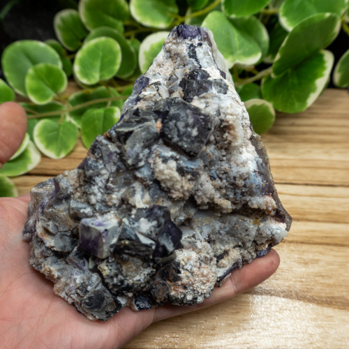 Purple Fluorite on Fluorite #3