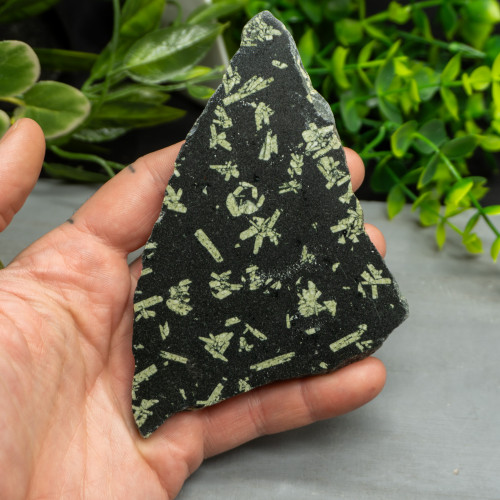 Half Polished Chinese Writing Stone