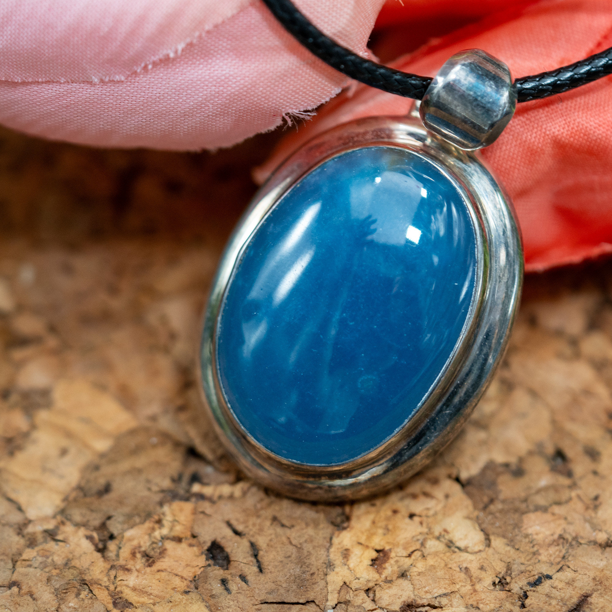 Blue Onyx Necklace #6 - The Crystal Council