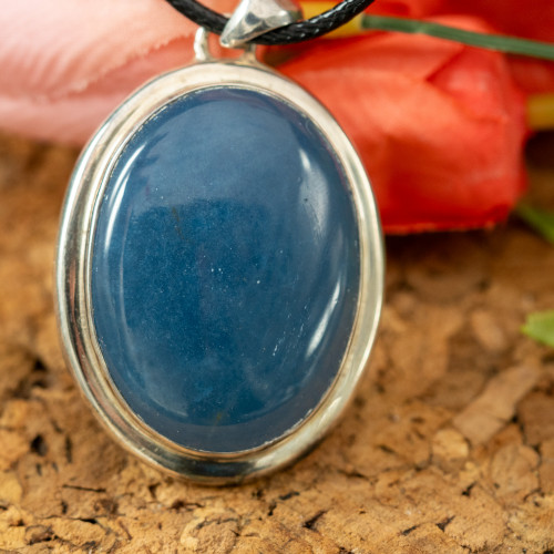 Blue Onyx Necklace #5