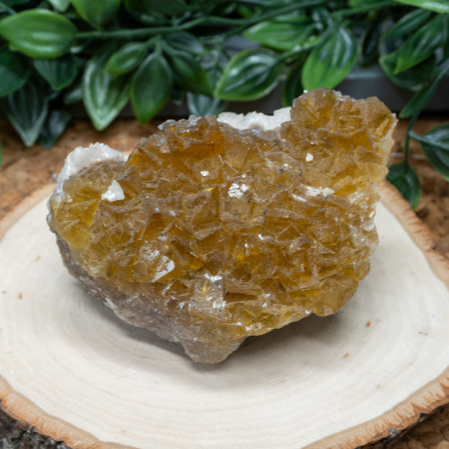 Raw Yellow Fluorite #2