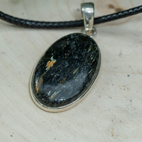 Nuummite Necklace #1