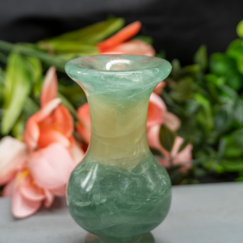 Fluorite Sphere/Candle Holder #3