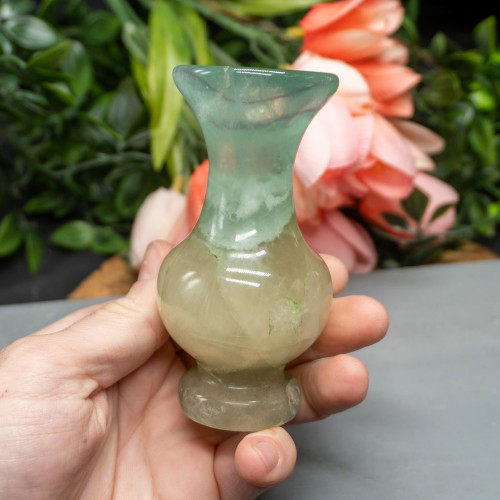 Fluorite Sphere/Candle Holder #1