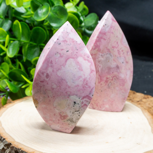 Random Rhodonite Flame