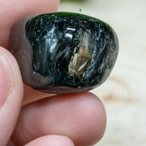 Nuummite Pocket Piece #8