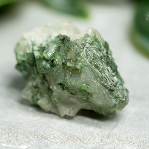 Green Tourmaline in Quartz #3