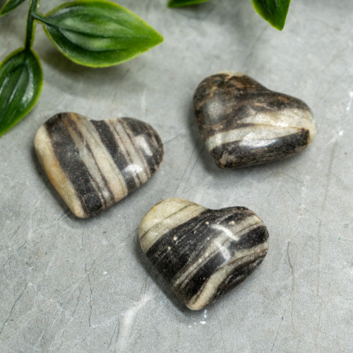 Random Multi Calcite Heart