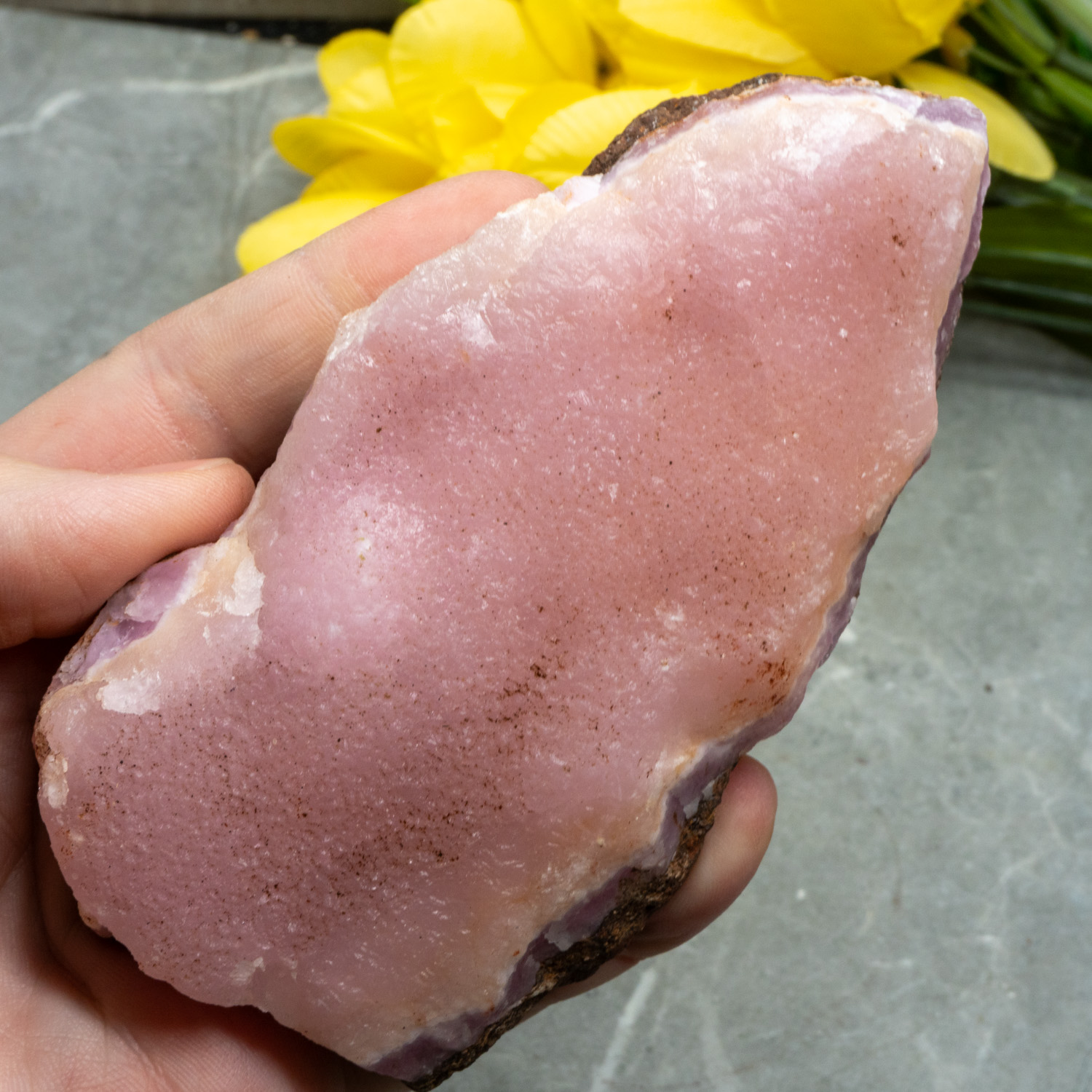 Rew Pink Raw Pink Aragonite #4 - The Crystal Council