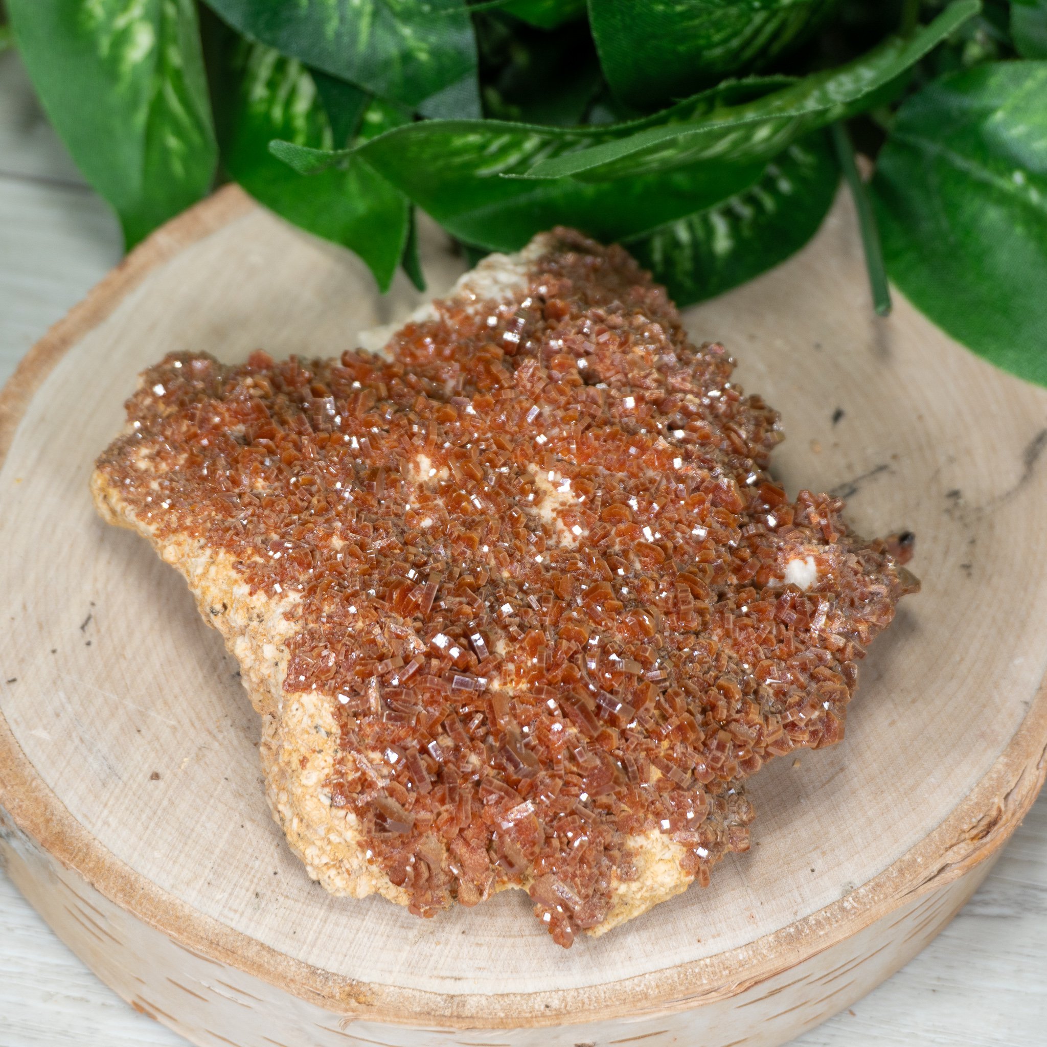 Moroccan Vanadinite on Matrix #3