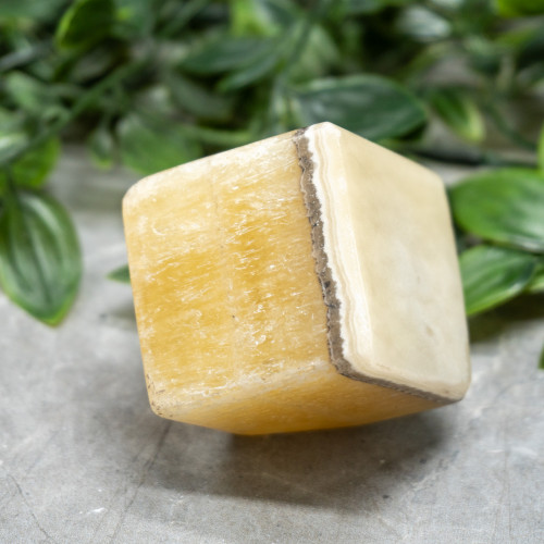 Zebra Calcite Medium Cube