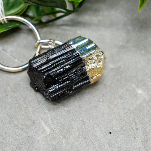 Black Tourmaline Keychain