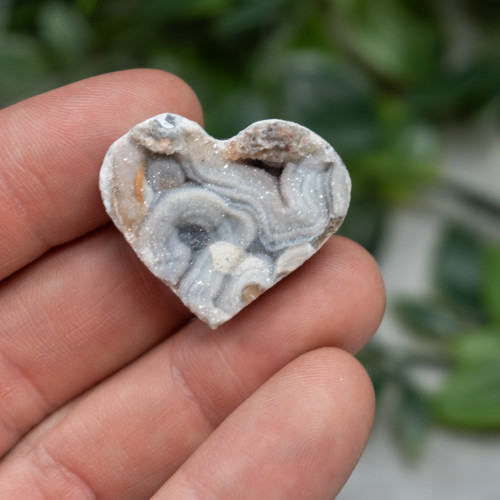 Druzy Agate Heart Magnet