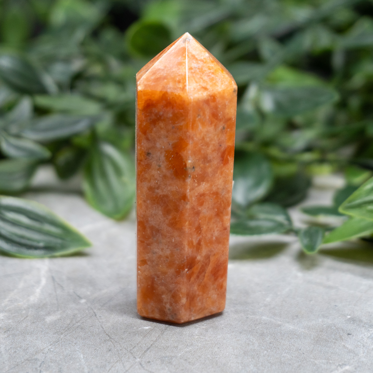 Orchid Calcite Small Tower