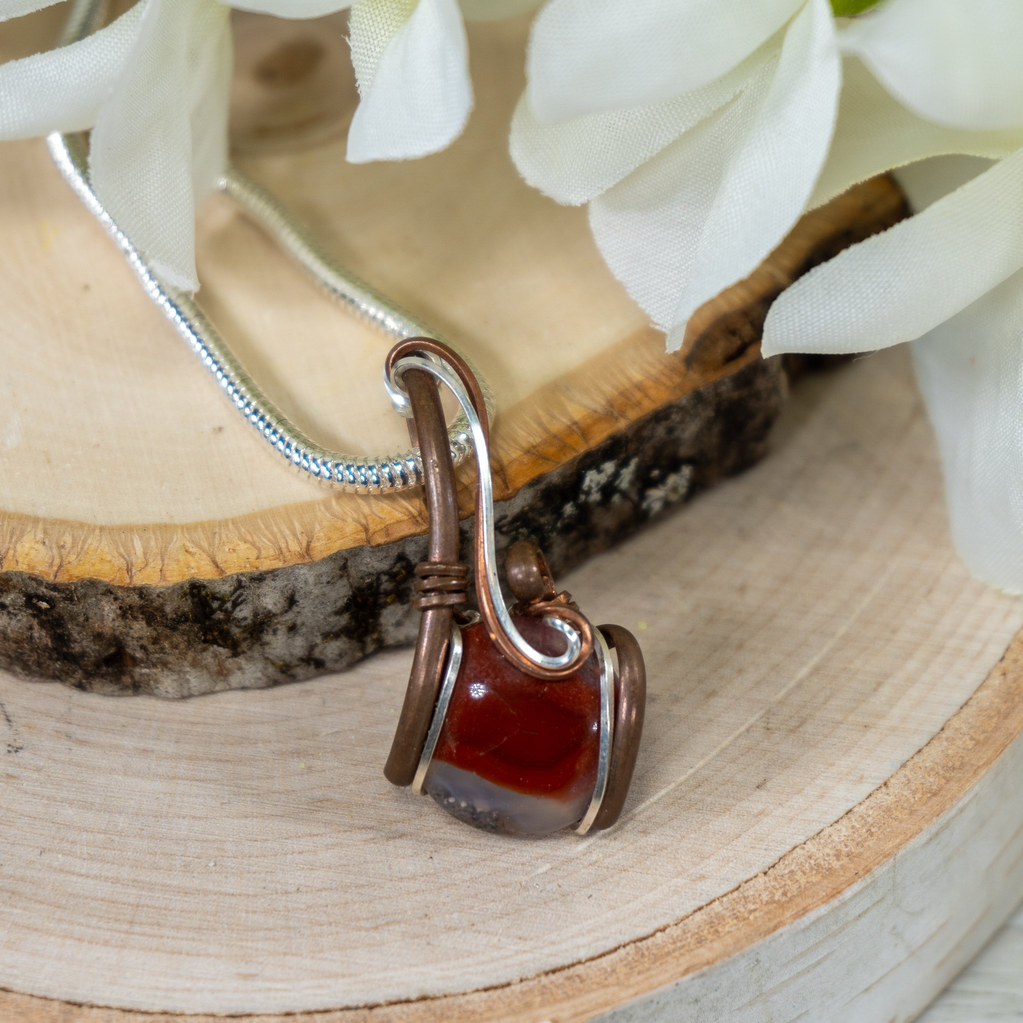Small Red Jasper Wrap