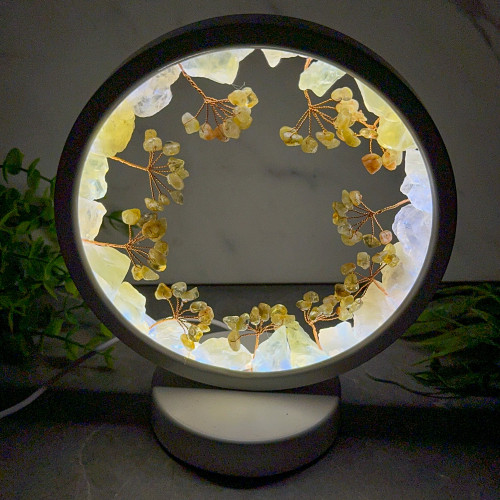 Citrine Circle Portal Light